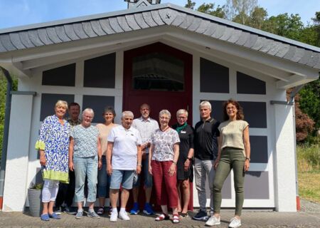 Die Teilnehmer und Dozenten des Workshops in Osterfeld.